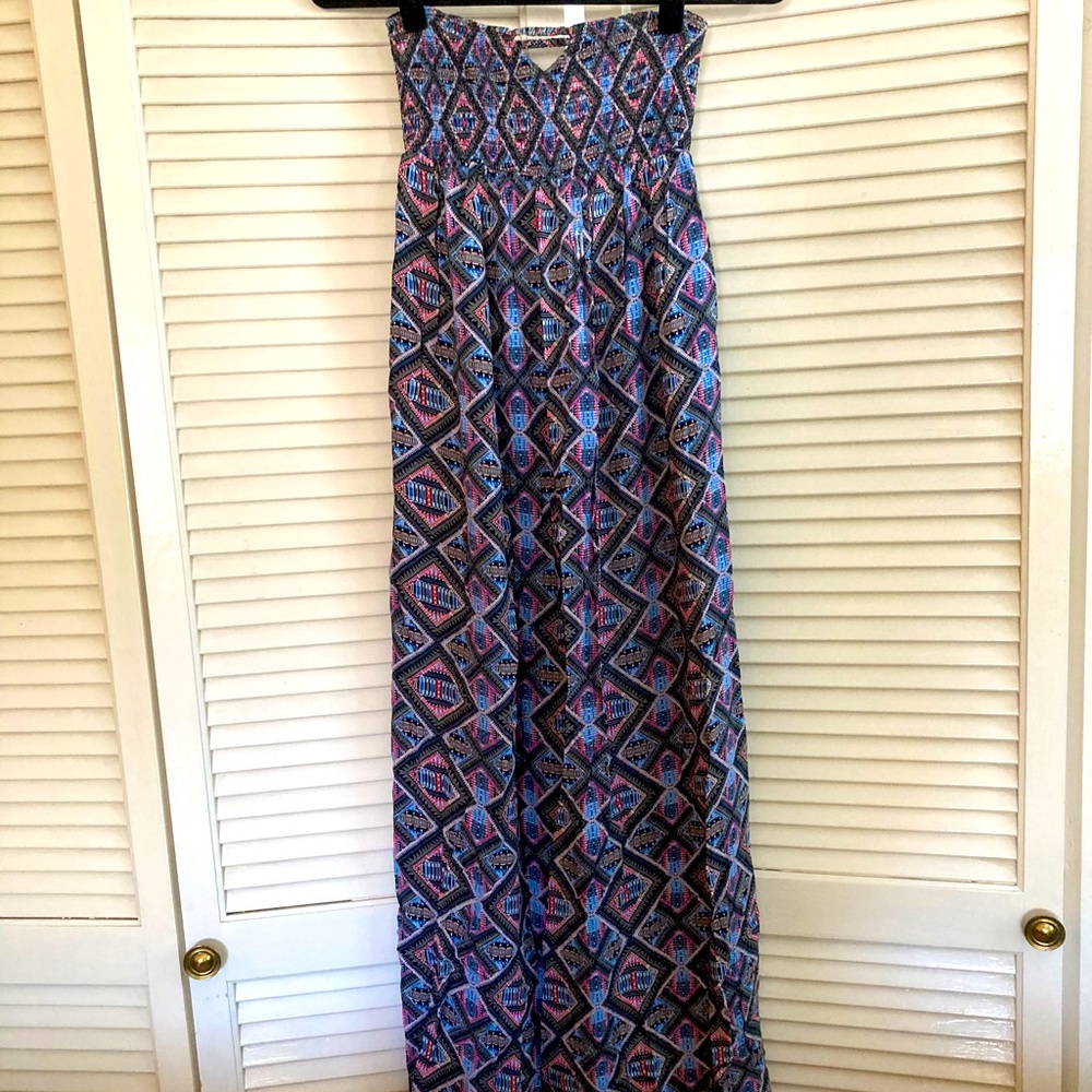Strapless Maxi Dress